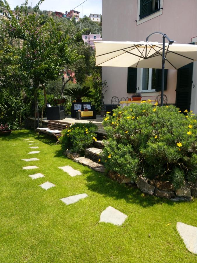 Villino Brunetto Azienda Agrituristica Camogli Bagian luar foto