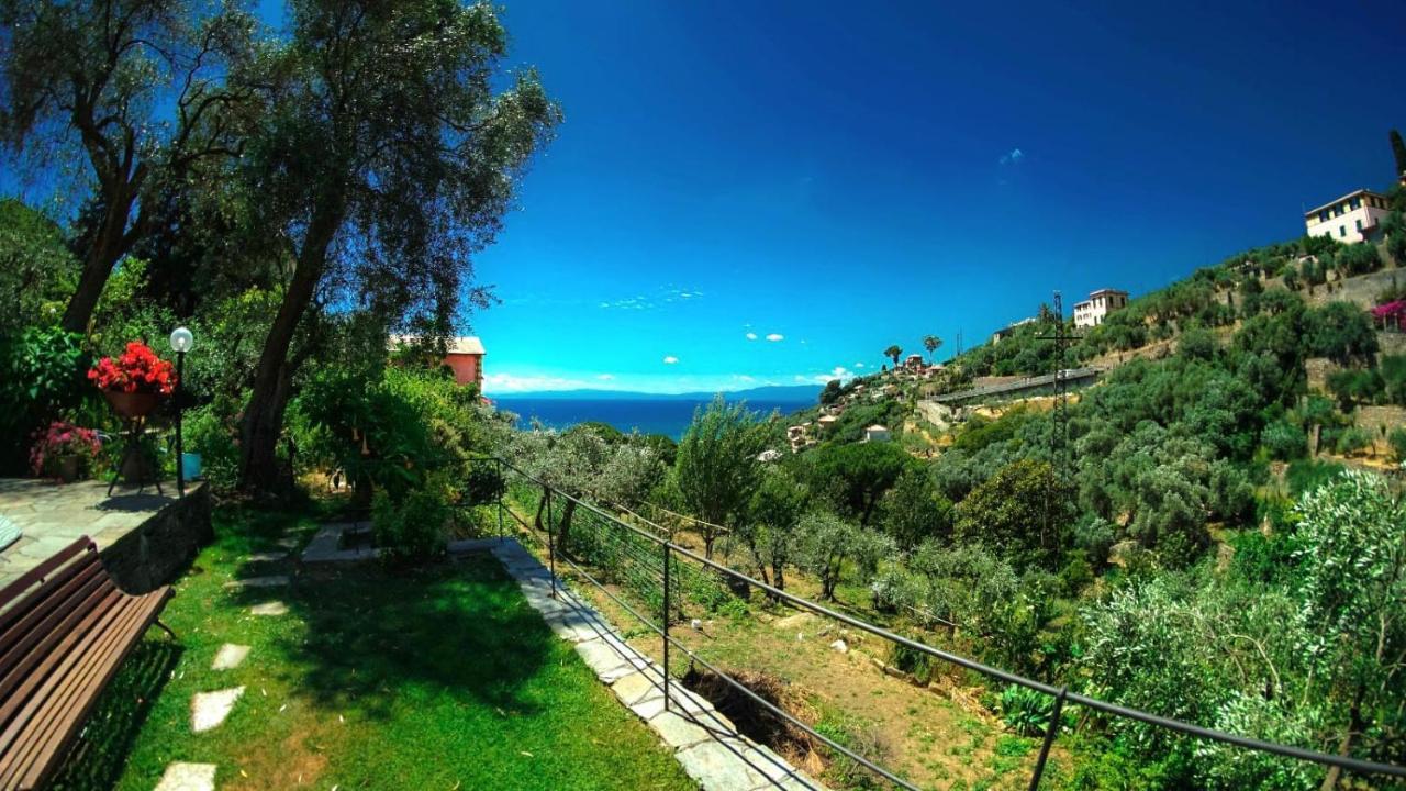 Villino Brunetto Azienda Agrituristica Camogli Bagian luar foto