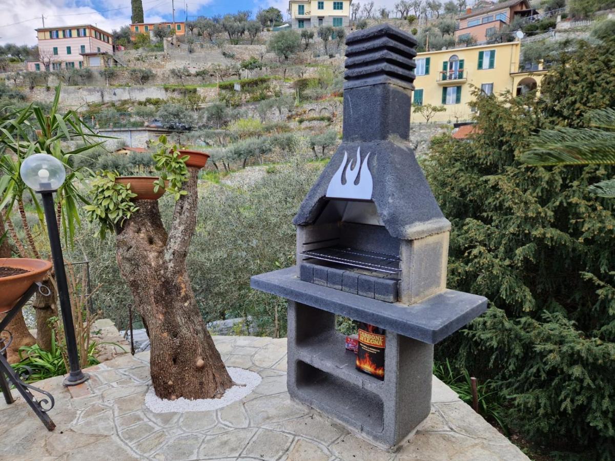 Villino Brunetto Azienda Agrituristica Camogli Bagian luar foto